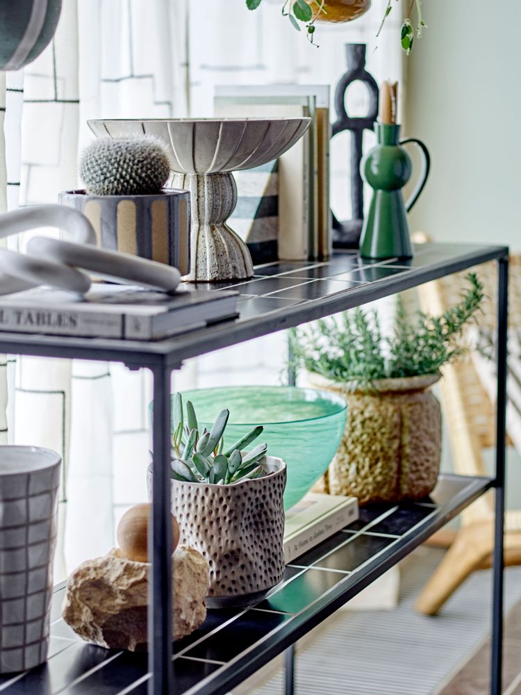Flower pots - Awoh Flowerpot, Grey, Stoneware - BLOOMINGVILLE MULTIBRAND HOUSE
