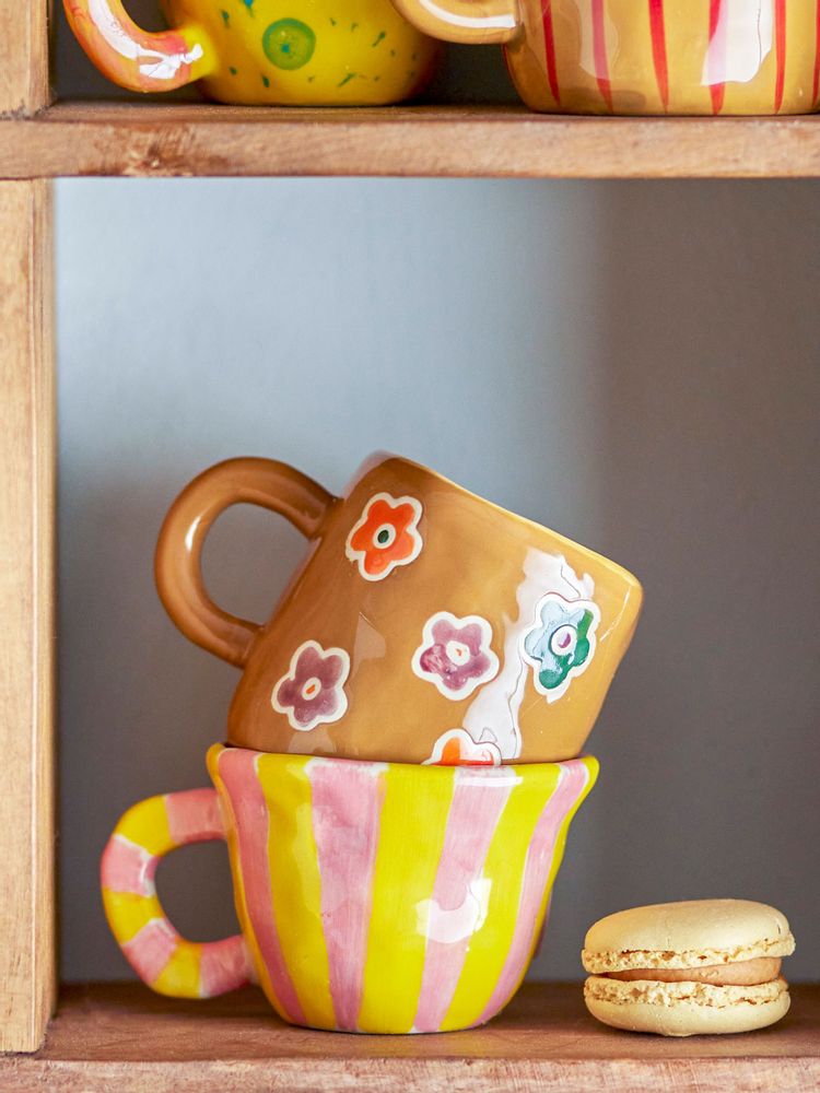 Mugs - Nini Cup, Rose, Stoneware - BLOOMINGVILLE MINI