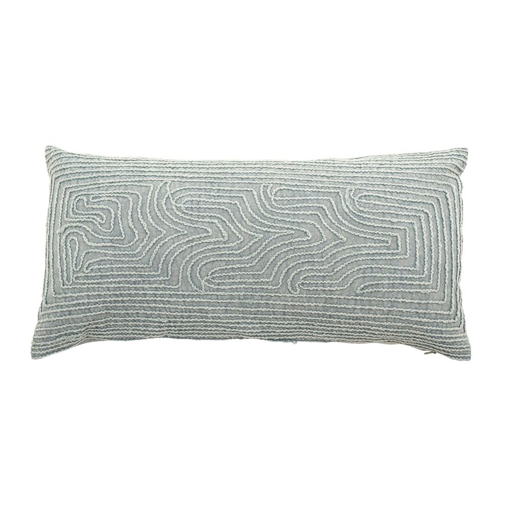 Cushions - Acerra Cushion, Green, Cotton  - CREATIVE COLLECTION