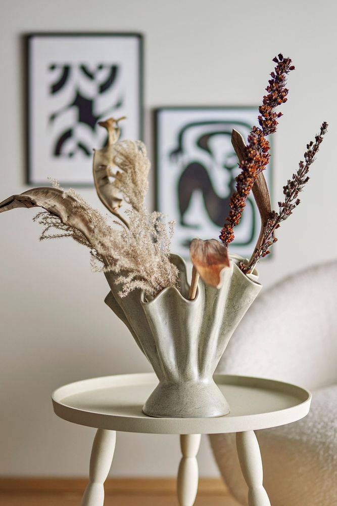 Vases - Plier Vase, Nature, Grès - BLOOMINGVILLE MULTIBRAND HOUSE