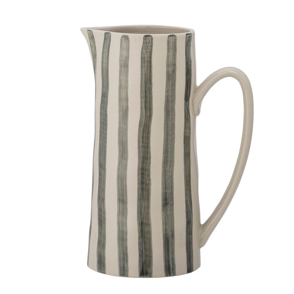 Carafes - Begonia Jug, Green, Stoneware - CREATIVE COLLECTION