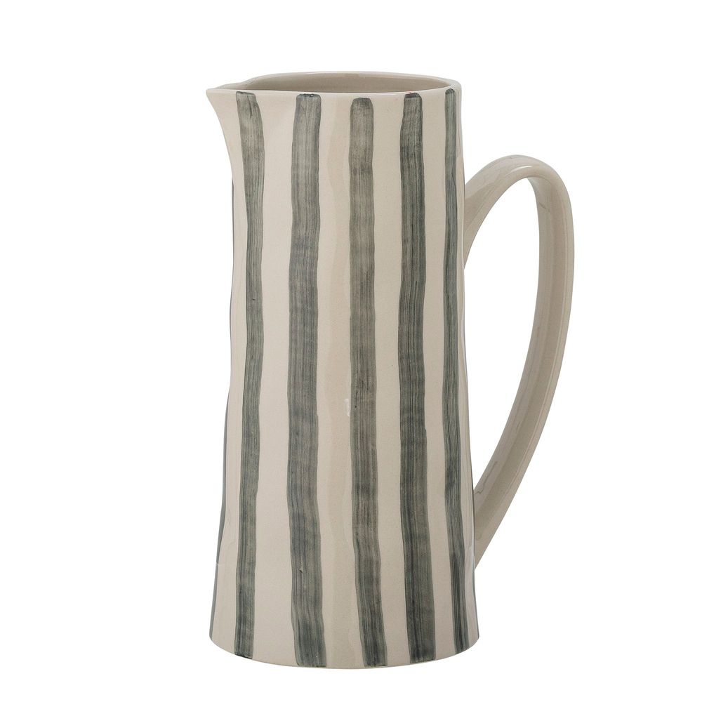 Carafes - Begonia Jug, Green, Stoneware - CREATIVE COLLECTION