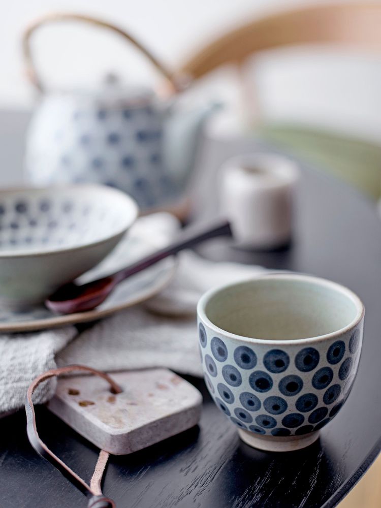 Mugs - Tinni Cup, Blue, Stoneware - BLOOMINGVILLE MULTIBRAND HOUSE