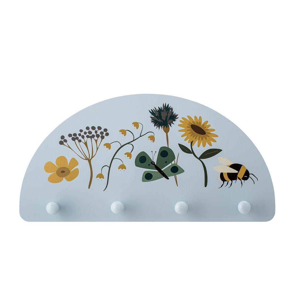 Mounting accessories - Juliana Coat Rack, Blue, Lotus - BLOOMINGVILLE MINI