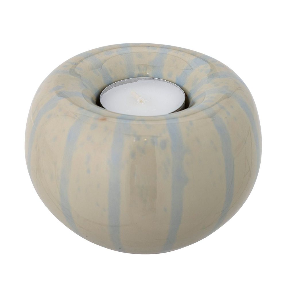 Bougeoirs et photophores - Agate Photophore, Jaune, Grès - BLOOMINGVILLE MULTIBRAND HOUSE