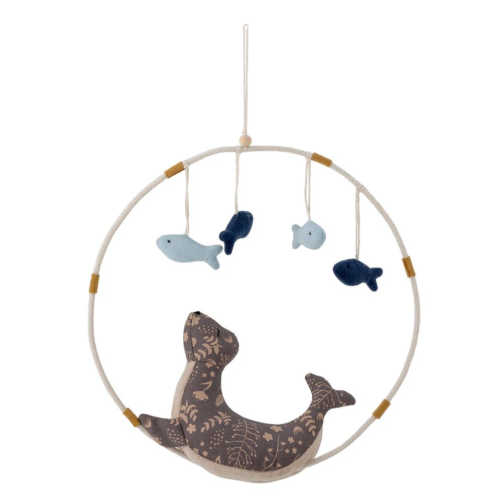 Decorative objects - Lulo Mobile, Brown, Cotton - BLOOMINGVILLE MINI