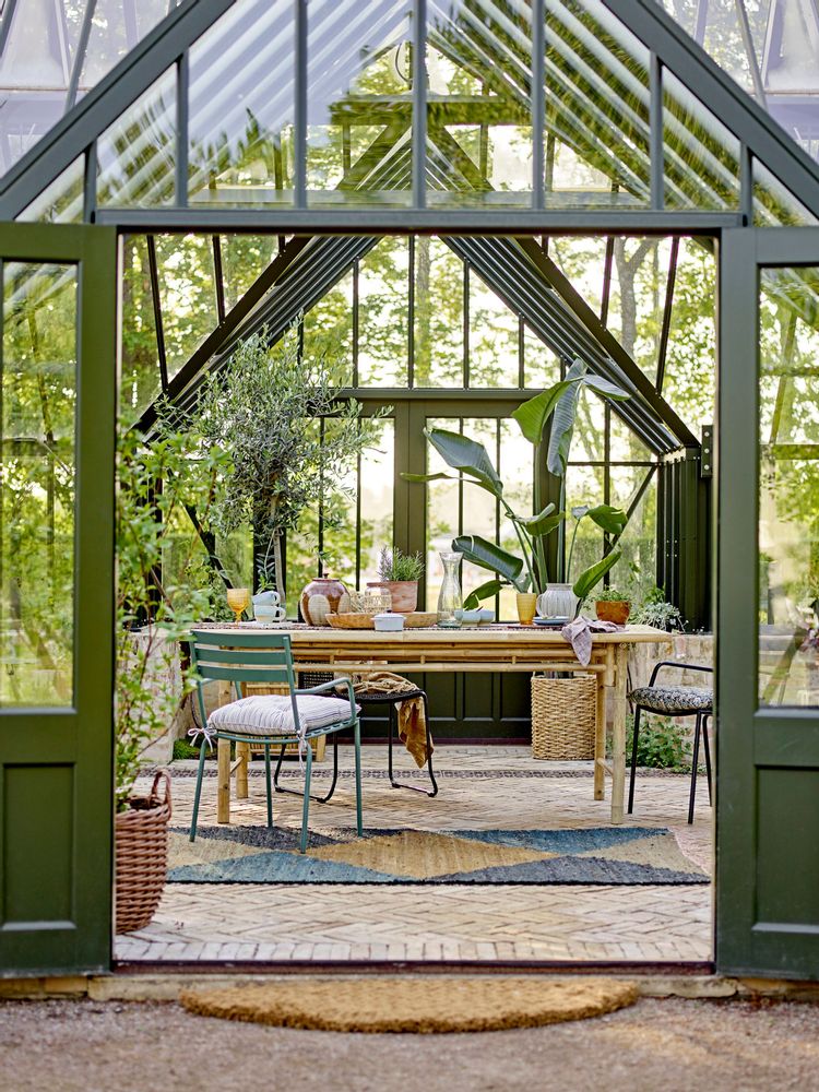 Coussins - Abiha Galette de siège, Blue, Coton - BLOOMINGVILLE MULTIBRAND HOUSE