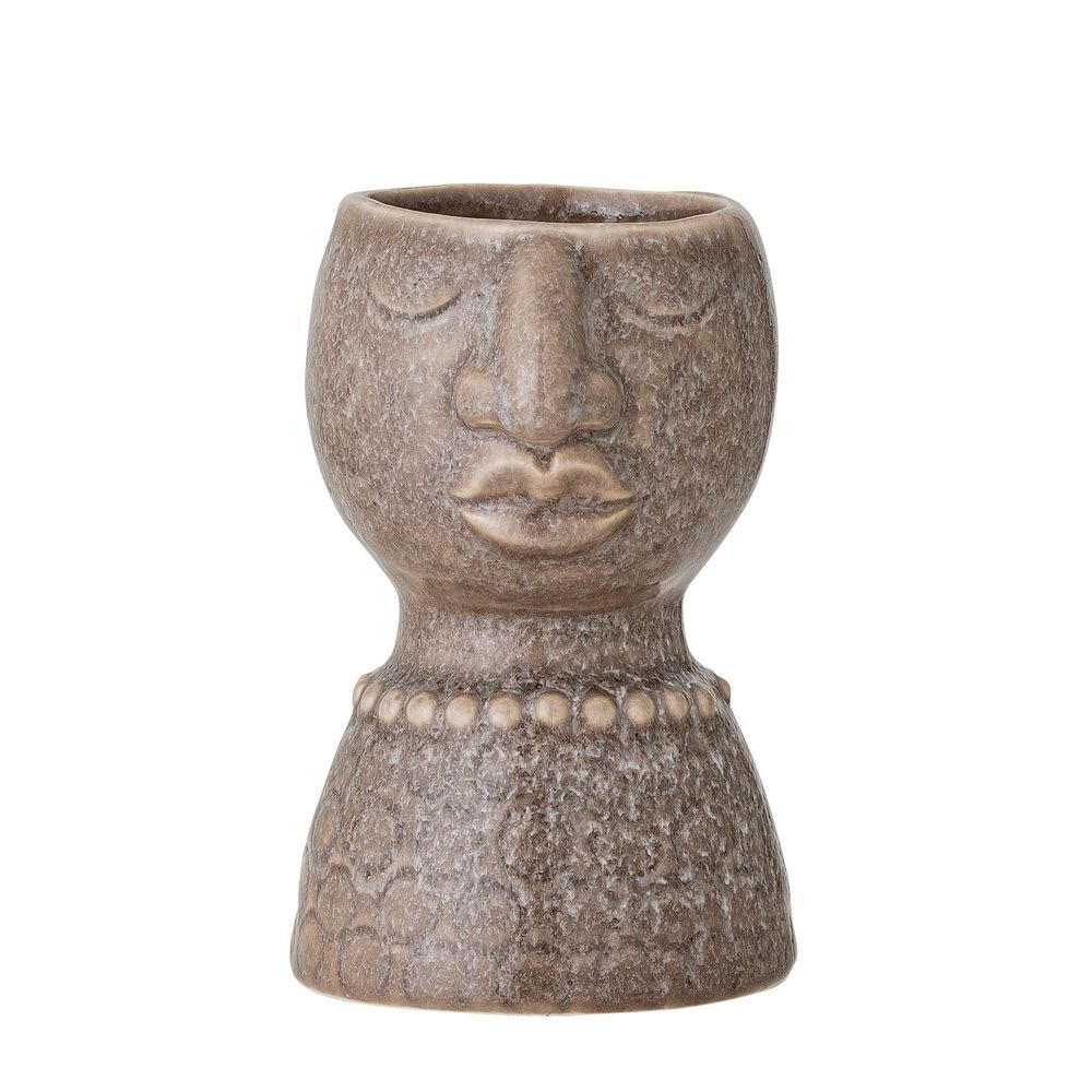 Vases - Magdi Vase, Brown, Stoneware - BLOOMINGVILLE MULTIBRAND HOUSE