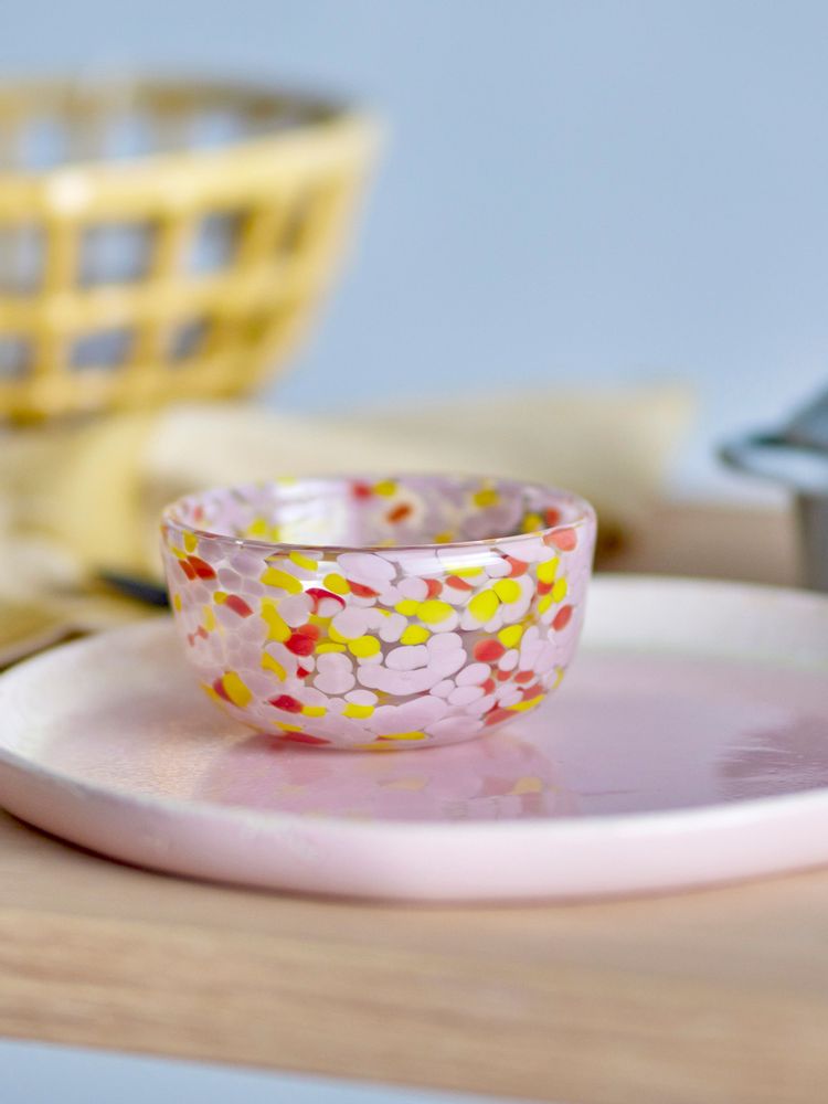 Bowls - Lilya Bowl, Rose, Glass - BLOOMINGVILLE MULTIBRAND HOUSE