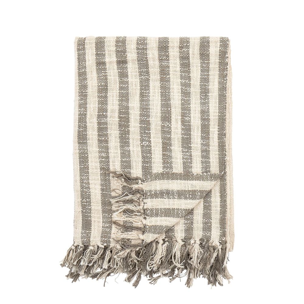 Plaids - Binnur Plaid, Nature, Coton  - CREATIVE COLLECTION