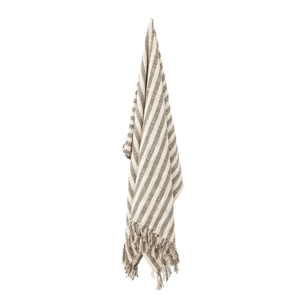 Plaids - Binnur Plaid, Nature, Coton  - CREATIVE COLLECTION