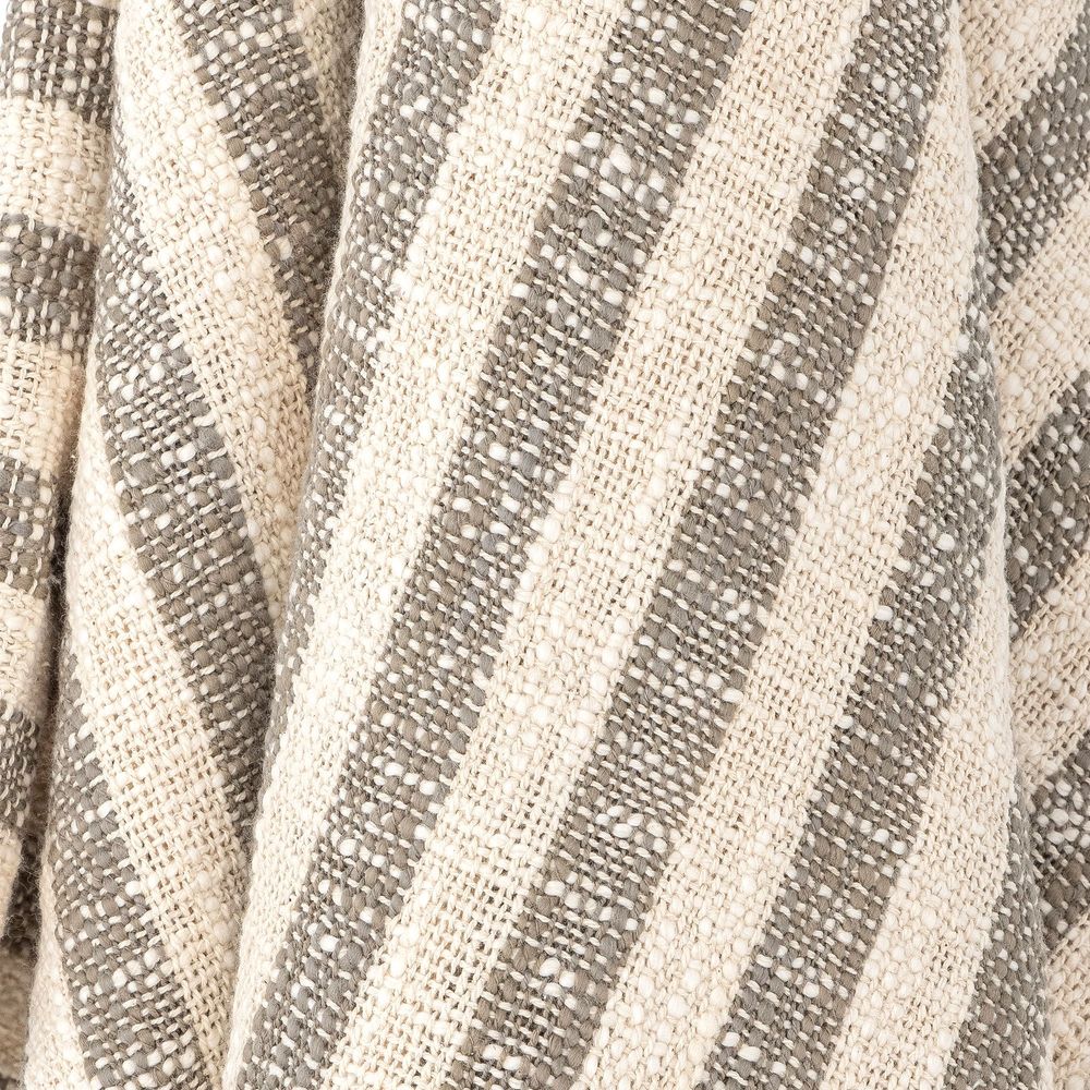 Plaids - Binnur Plaid, Nature, Coton  - CREATIVE COLLECTION