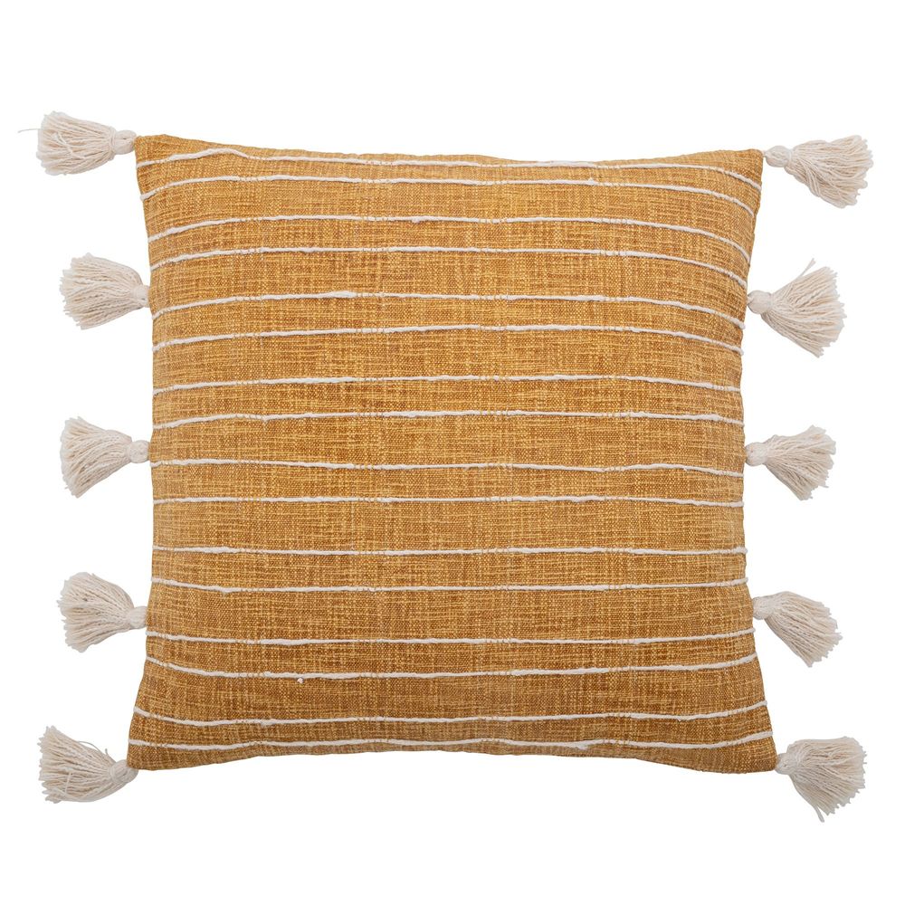 Coussins - Emely Coussin, Jaune, Coton - BLOOMINGVILLE MULTIBRAND HOUSE