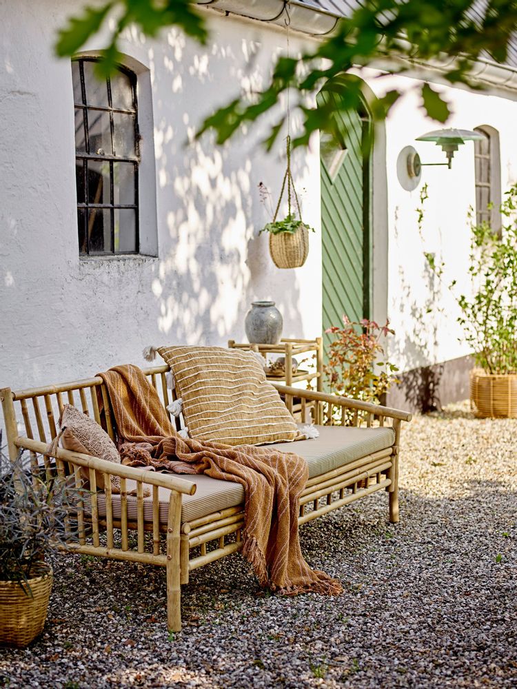 Coussins - Emely Coussin, Jaune, Coton - BLOOMINGVILLE MULTIBRAND HOUSE