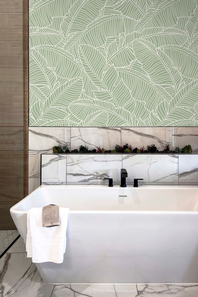 Design objects - Wallpaper no. 441- Chic Banana Jungle - WELLPAPERS