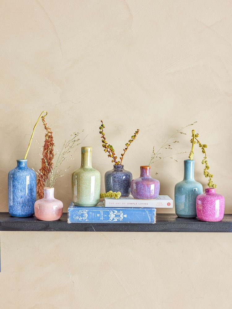 Vases - Maien Vase, Verte, Grès Set of 7 - BLOOMINGVILLE MULTIBRAND HOUSE