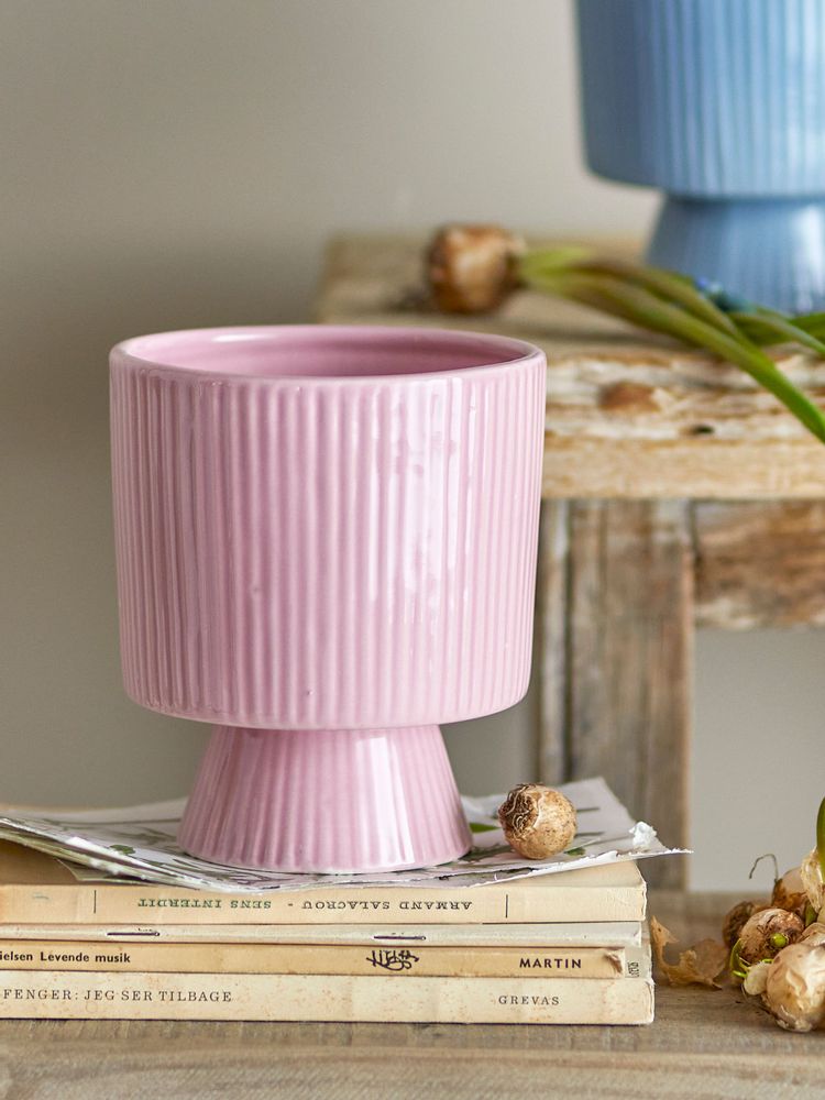 Pots de fleurs - Ayleen Pot de fleurs, Rose, Grès - BLOOMINGVILLE MULTIBRAND HOUSE