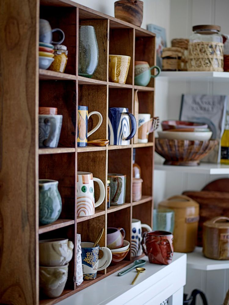 Mugs - Shama Mug, Green, Stoneware - BLOOMINGVILLE MULTIBRAND HOUSE