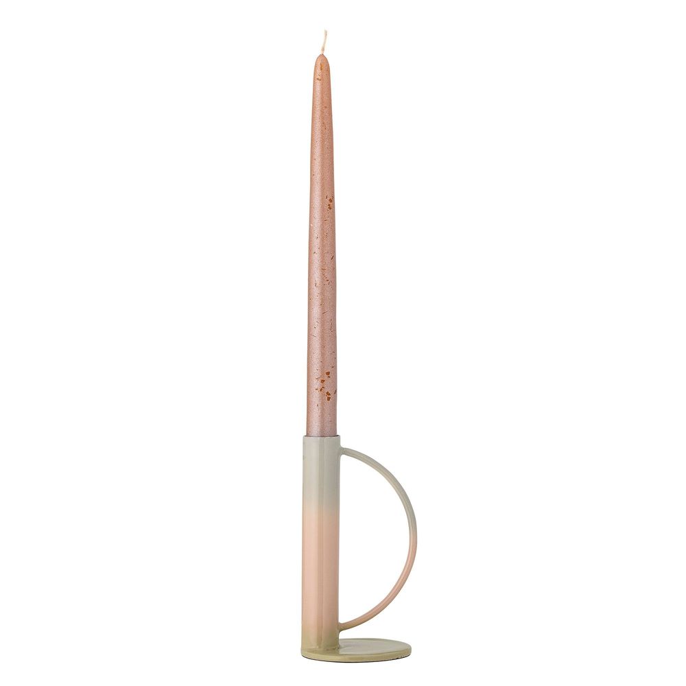 Candlesticks and candle holders - Peach Candle Holder, Rose, Metal - BLOOMINGVILLE MULTIBRAND HOUSE