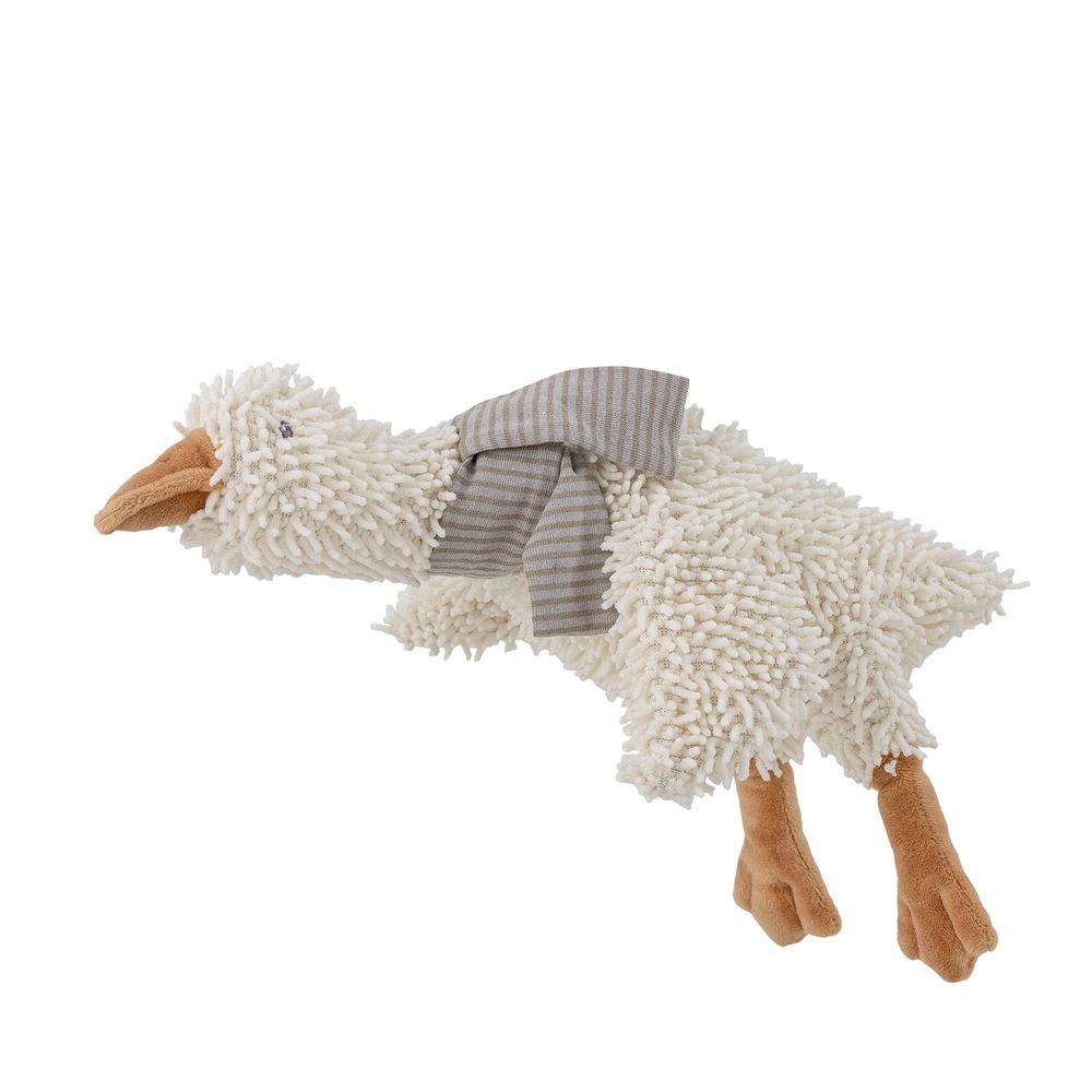 Jouets enfants - Gaspard Jouet en peluche, Blanc, Polyester - BLOOMINGVILLE MINI