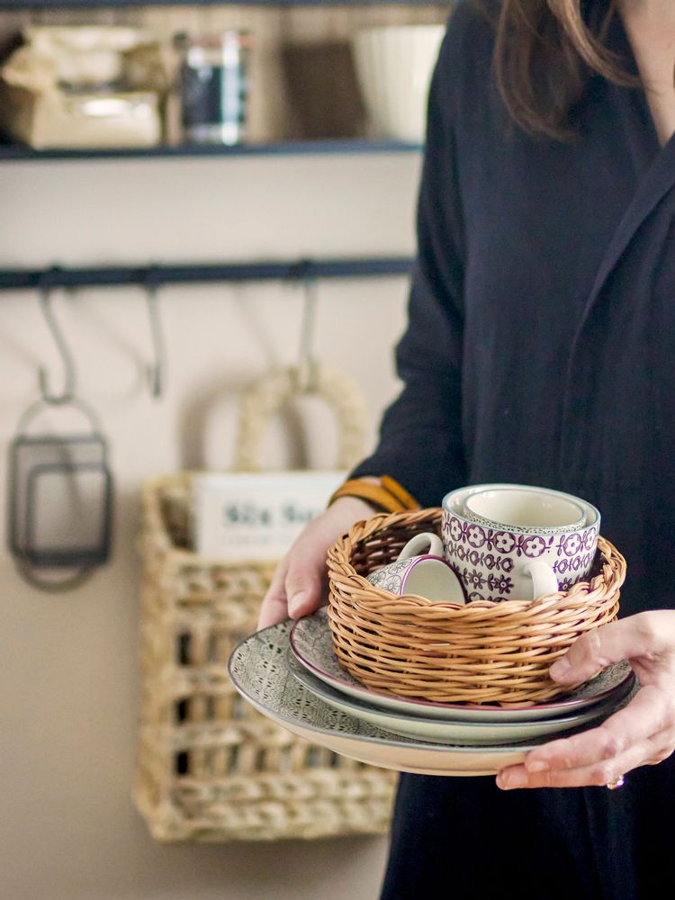 Paniers - Gerner Panier, Nature, Rotin - BLOOMINGVILLE MULTIBRAND HOUSE