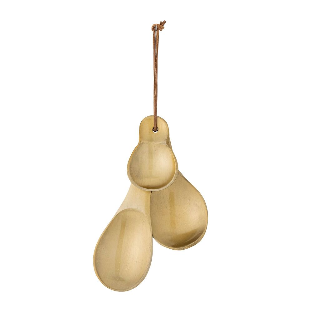 Kitchen utensils - Murphy Spoon, Brass, Aluminum Set of 3 - BLOOMINGVILLE MULTIBRAND HOUSE