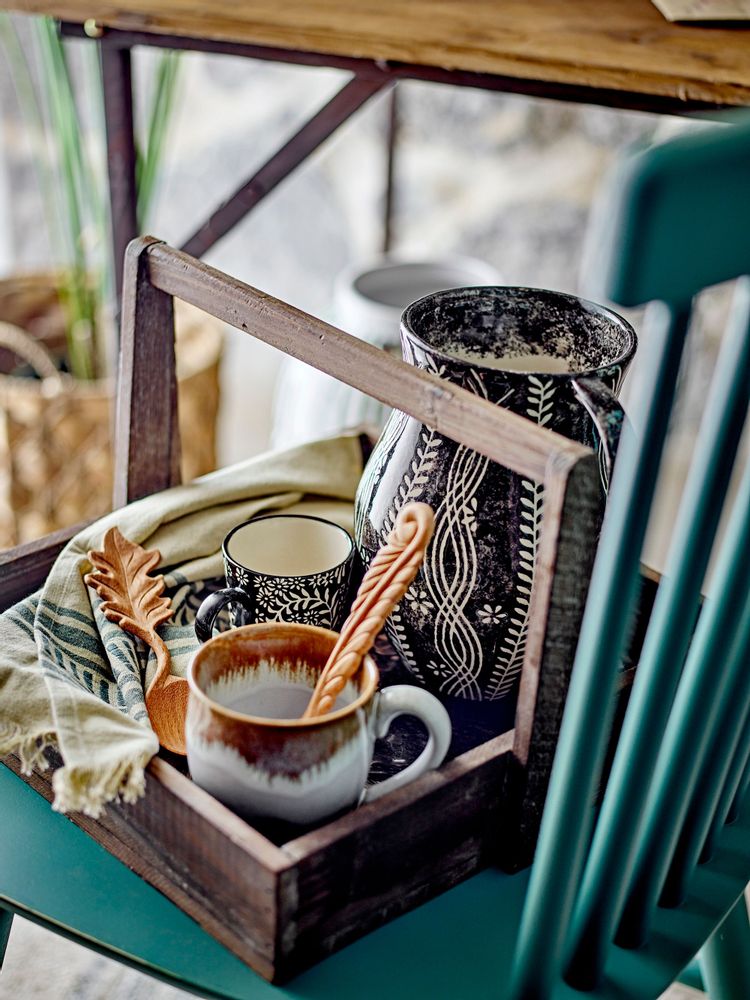Tasses et mugs - Aswan Tasse, Noir, Grès - CREATIVE COLLECTION