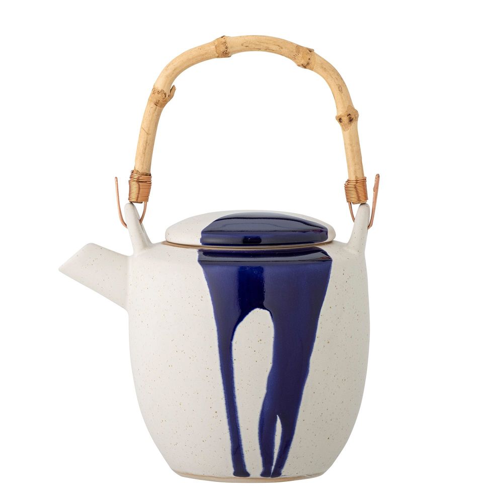 Couverts & ustensiles de cuisine - Okayama Théière, Blue, Grès - BLOOMINGVILLE MULTIBRAND HOUSE