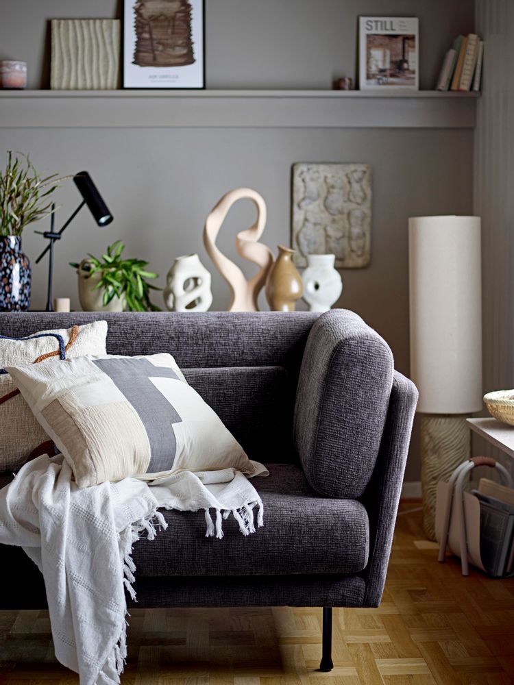 Coussins - Maje Coussin, Nature, Coton - BLOOMINGVILLE MULTIBRAND HOUSE