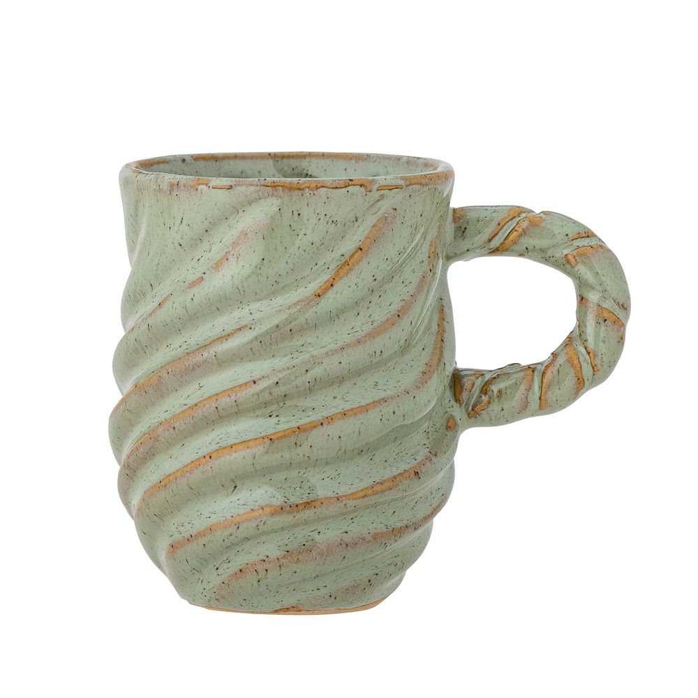 Mugs - Miriam Mug, Green, Stoneware - BLOOMINGVILLE MULTIBRAND HOUSE