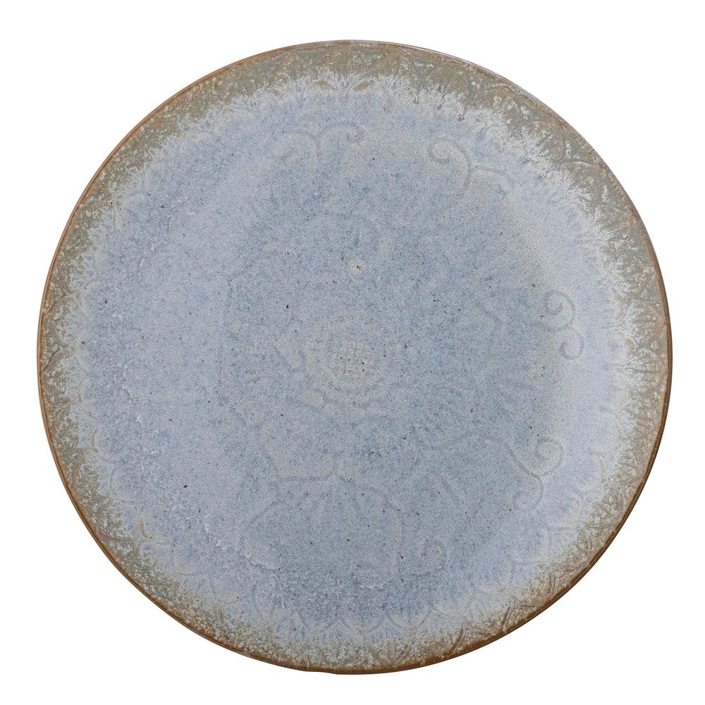 Everyday plates - Idunn Plate, Blue, Stoneware - BLOOMINGVILLE MULTIBRAND HOUSE
