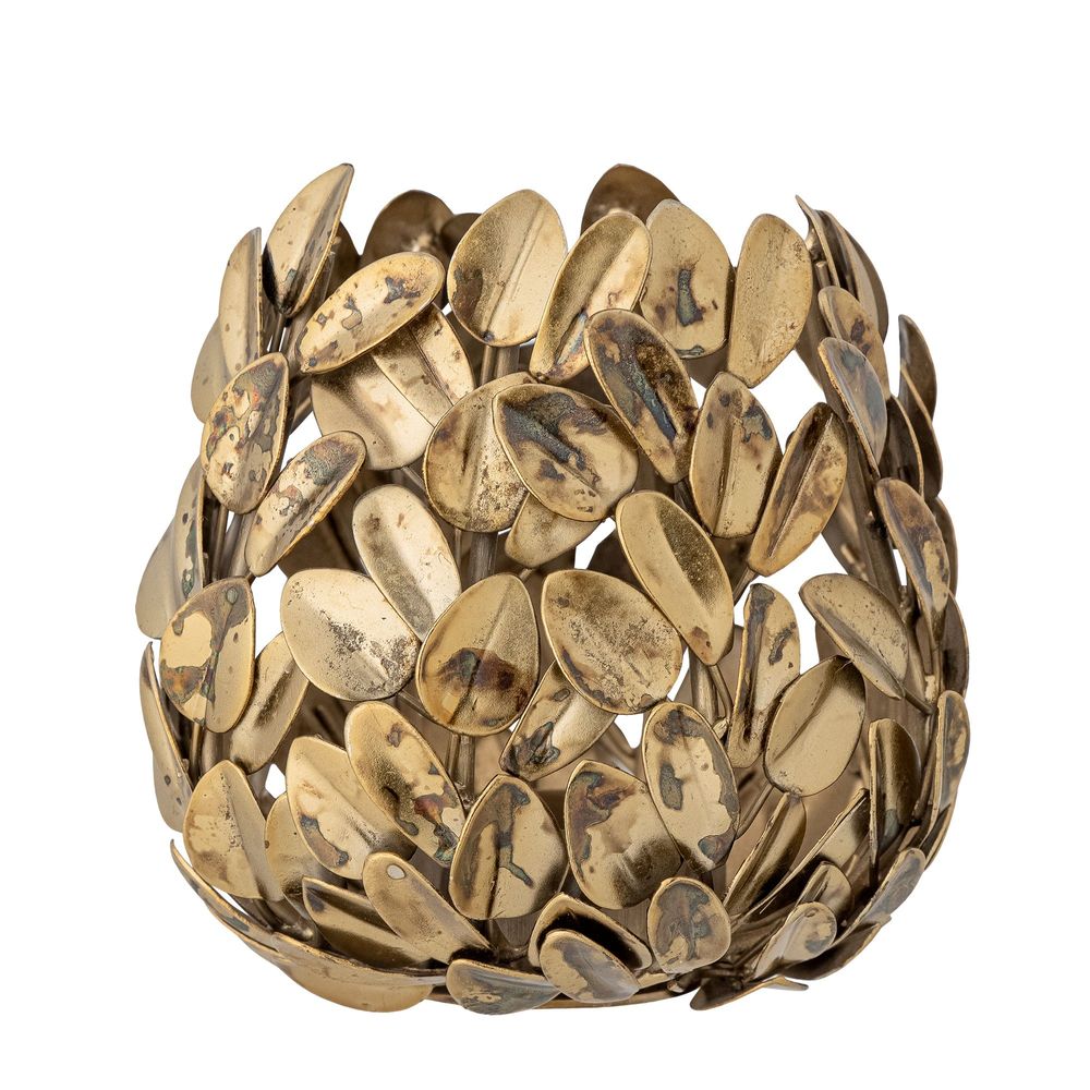 Bougeoirs et photophores - Cherina Photophore, Brass, Métal - BLOOMINGVILLE MULTIBRAND HOUSE