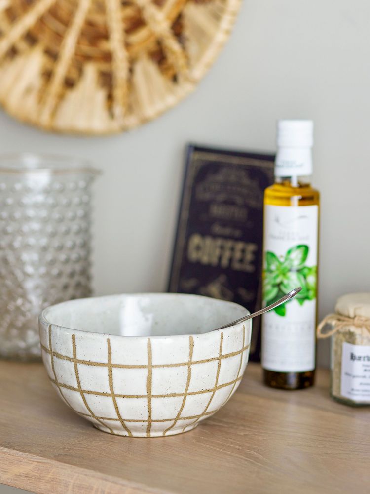 Bols - Eglantine Bol, Nature, Grès - BLOOMINGVILLE MULTIBRAND HOUSE