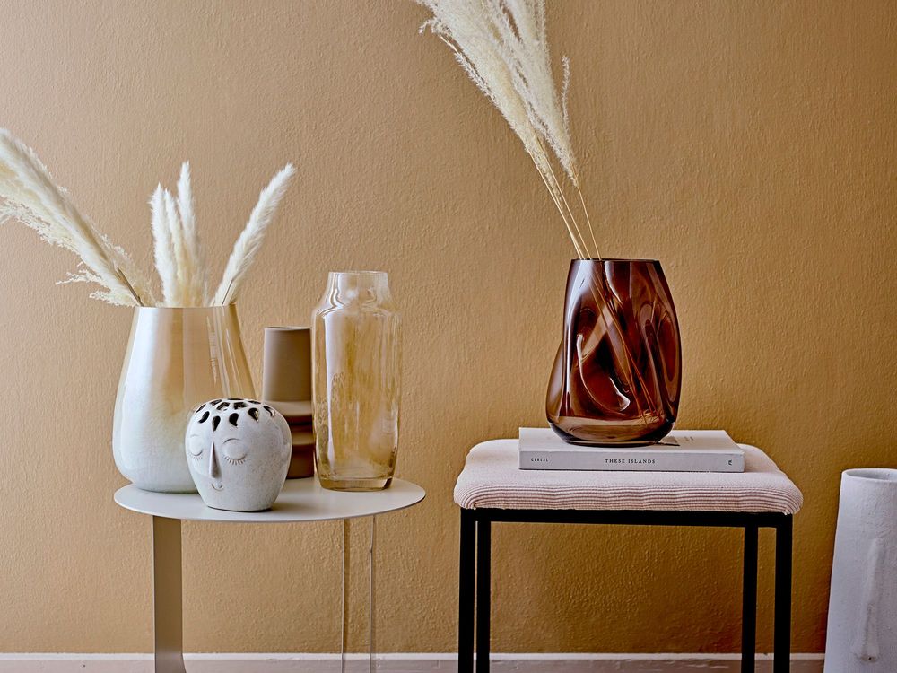 Vases - Isold Vase, Nature, Stoneware  - BLOOMINGVILLE MULTIBRAND HOUSE