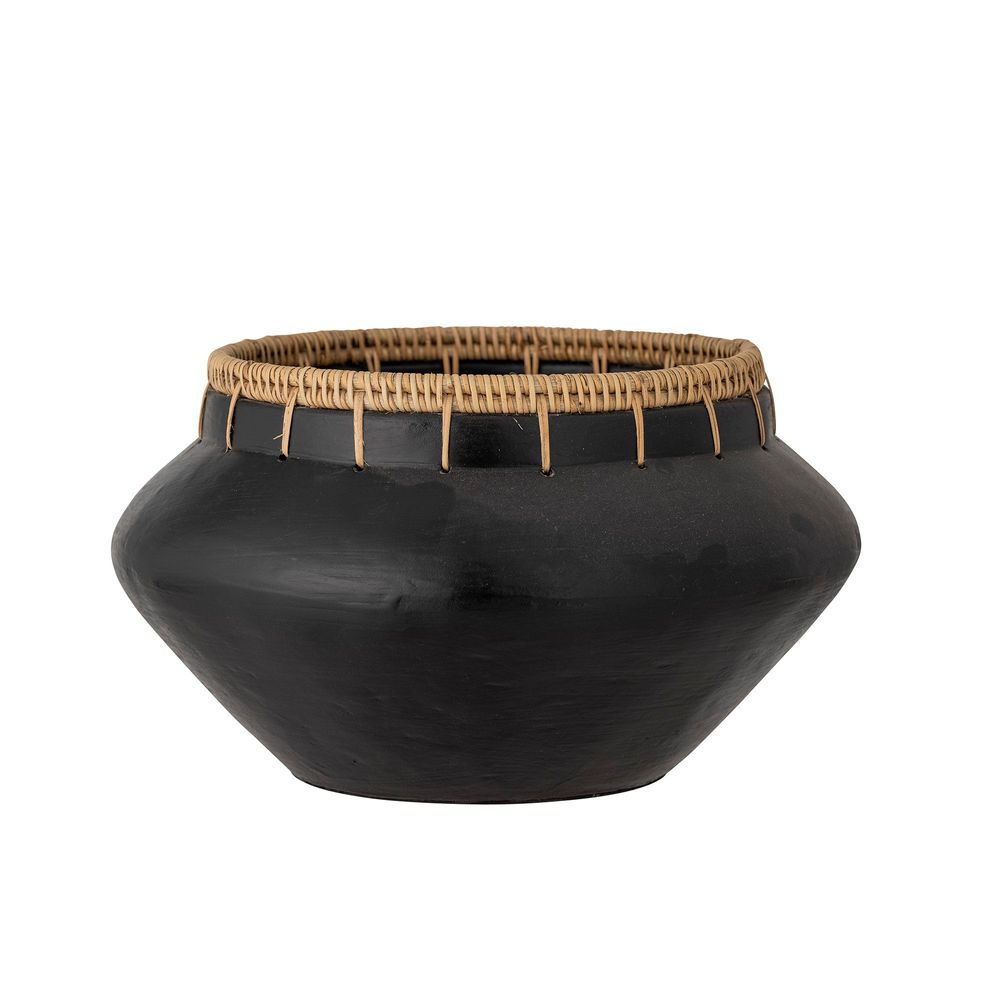Bowls - Dixon Deco Bowl, Black, Terracotta - BLOOMINGVILLE MULTIBRAND HOUSE