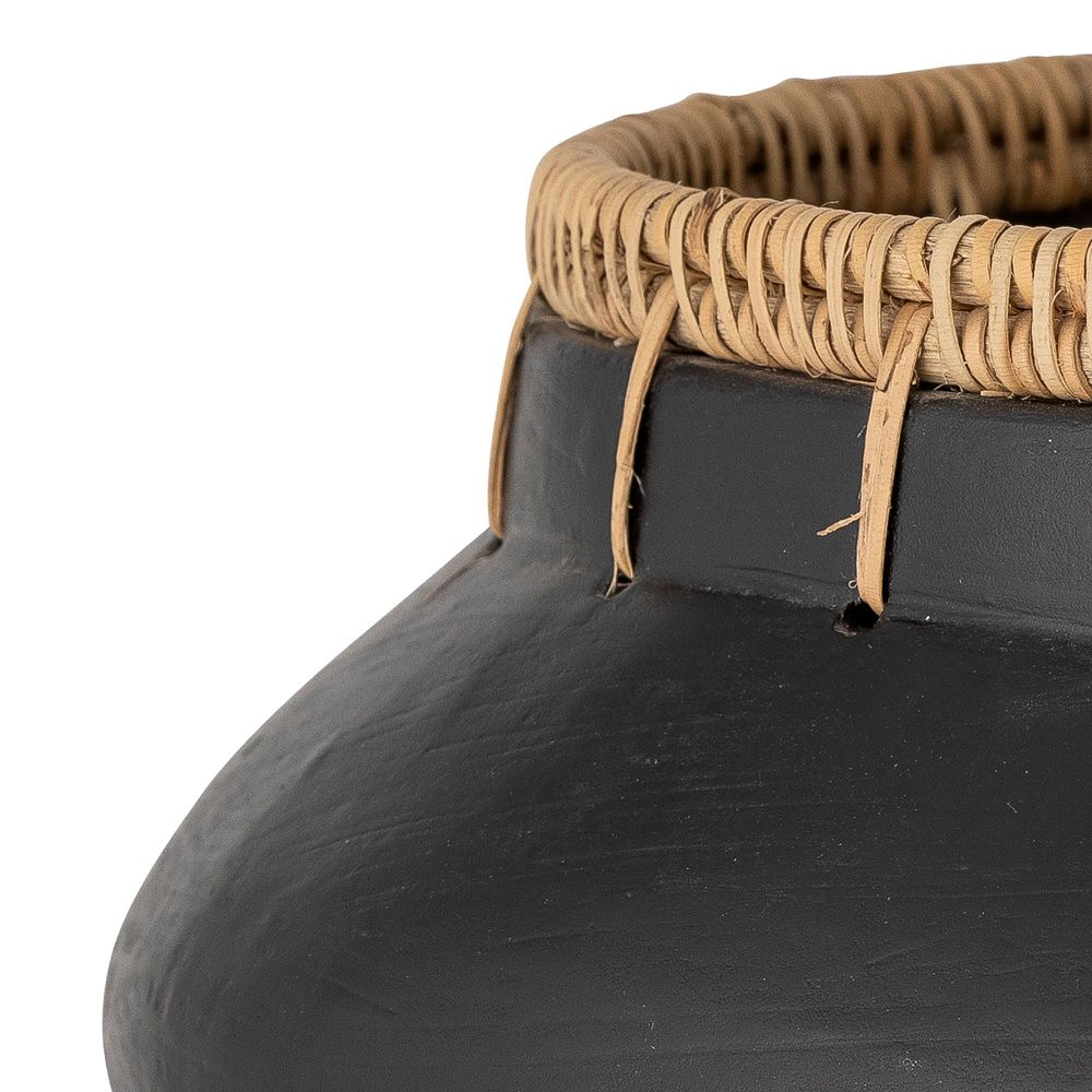 Bowls - Dixon Deco Bowl, Black, Terracotta - BLOOMINGVILLE MULTIBRAND HOUSE