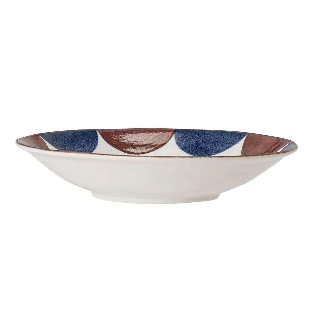 Assiettes au quotidien - Camellia Assiette, Blue, Porcelaine - CREATIVE COLLECTION