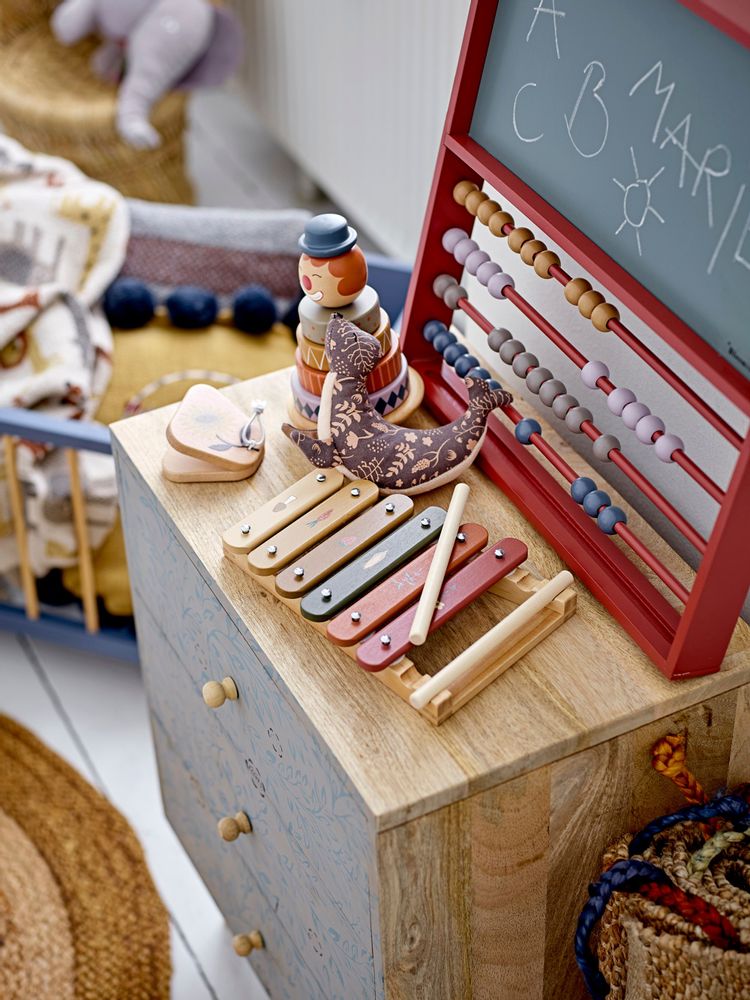 Accessoires pour puériculture - Niffe Hochet, Gris, Coton  - BLOOMINGVILLE MINI