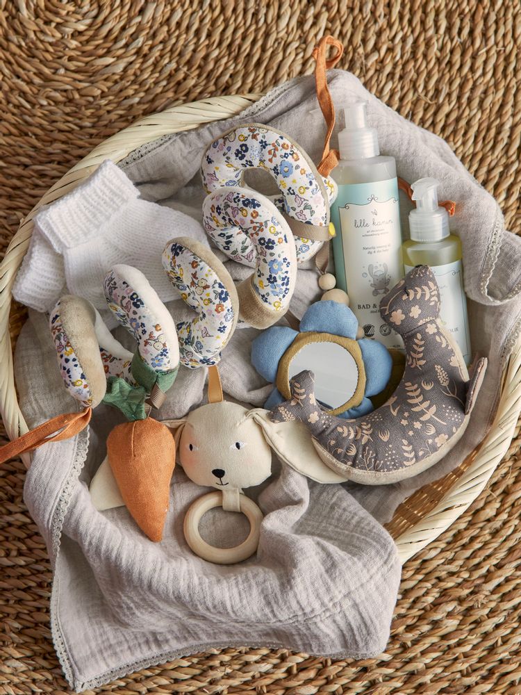 Accessoires pour puériculture - Niffe Hochet, Gris, Coton  - BLOOMINGVILLE MINI
