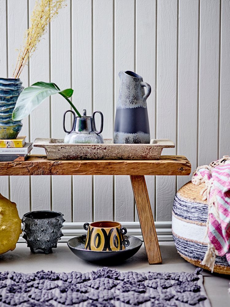 Flower pots - Hayan Flowerpot, Brown, Stoneware - CREATIVE COLLECTION