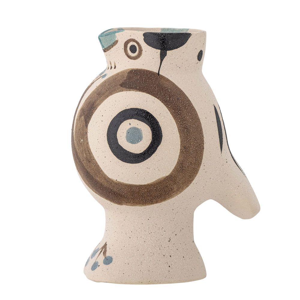 Vases - Mahrab Vase, Nature, Stoneware - BLOOMINGVILLE MULTIBRAND HOUSE