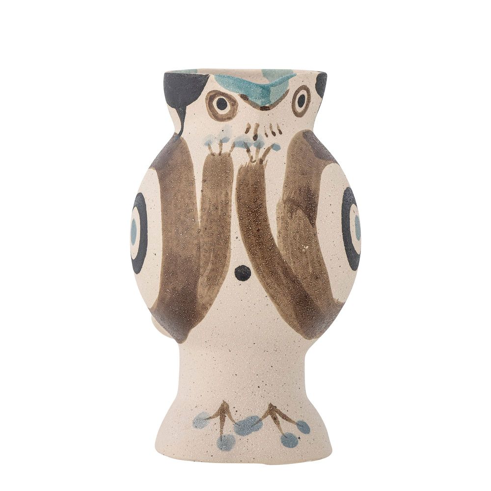 Vases - Mahrab Vase, Nature, Stoneware - BLOOMINGVILLE MULTIBRAND HOUSE