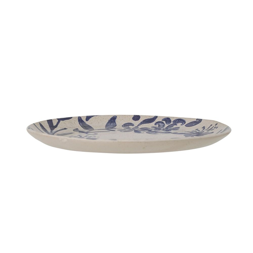 Assiettes au quotidien - Petunia Assiette, Blue, Grès  - CREATIVE COLLECTION