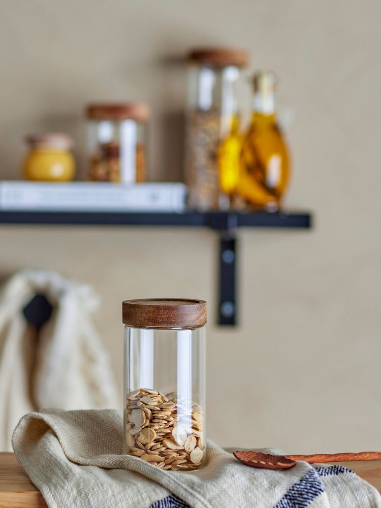 Boîtes de conservation - Kauna Cruche avec couvercle , Dégager, Verre - BLOOMINGVILLE MULTIBRAND HOUSE