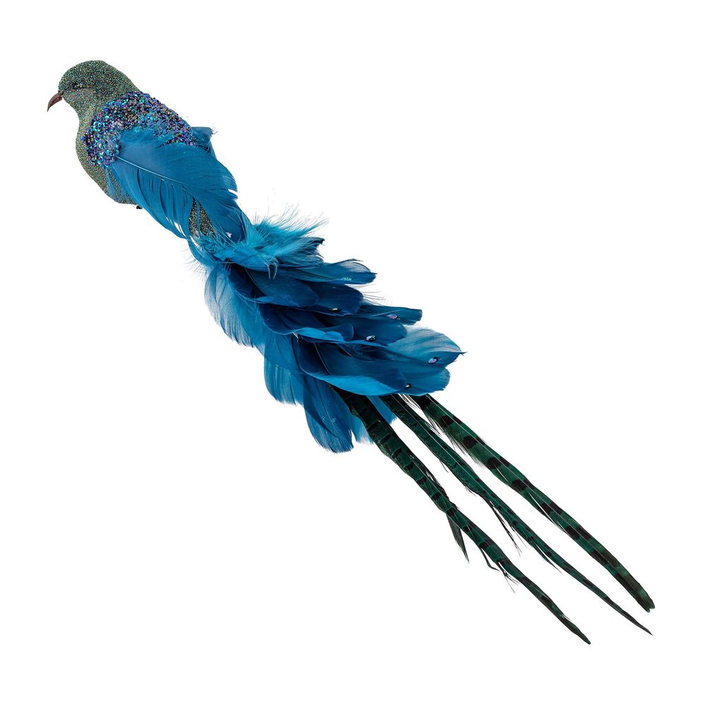 Decorative objects - Payton Deco Bird, Blue, Feather Pack of 2 - BLOOMINGVILLE MULTIBRAND HOUSE