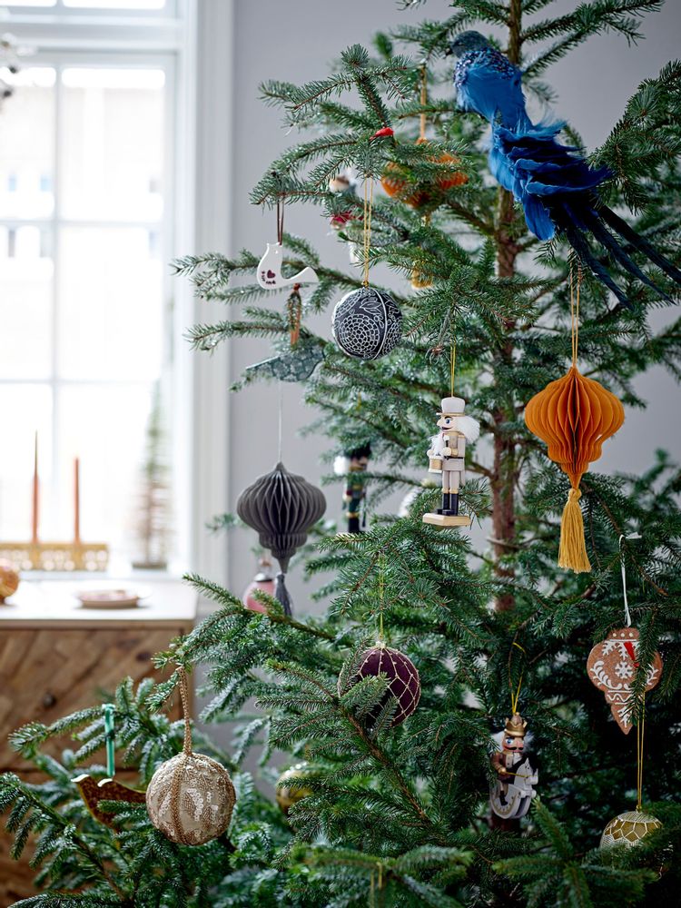 Decorative objects - Payton Deco Bird, Blue, Feather Pack of 2 - BLOOMINGVILLE MULTIBRAND HOUSE