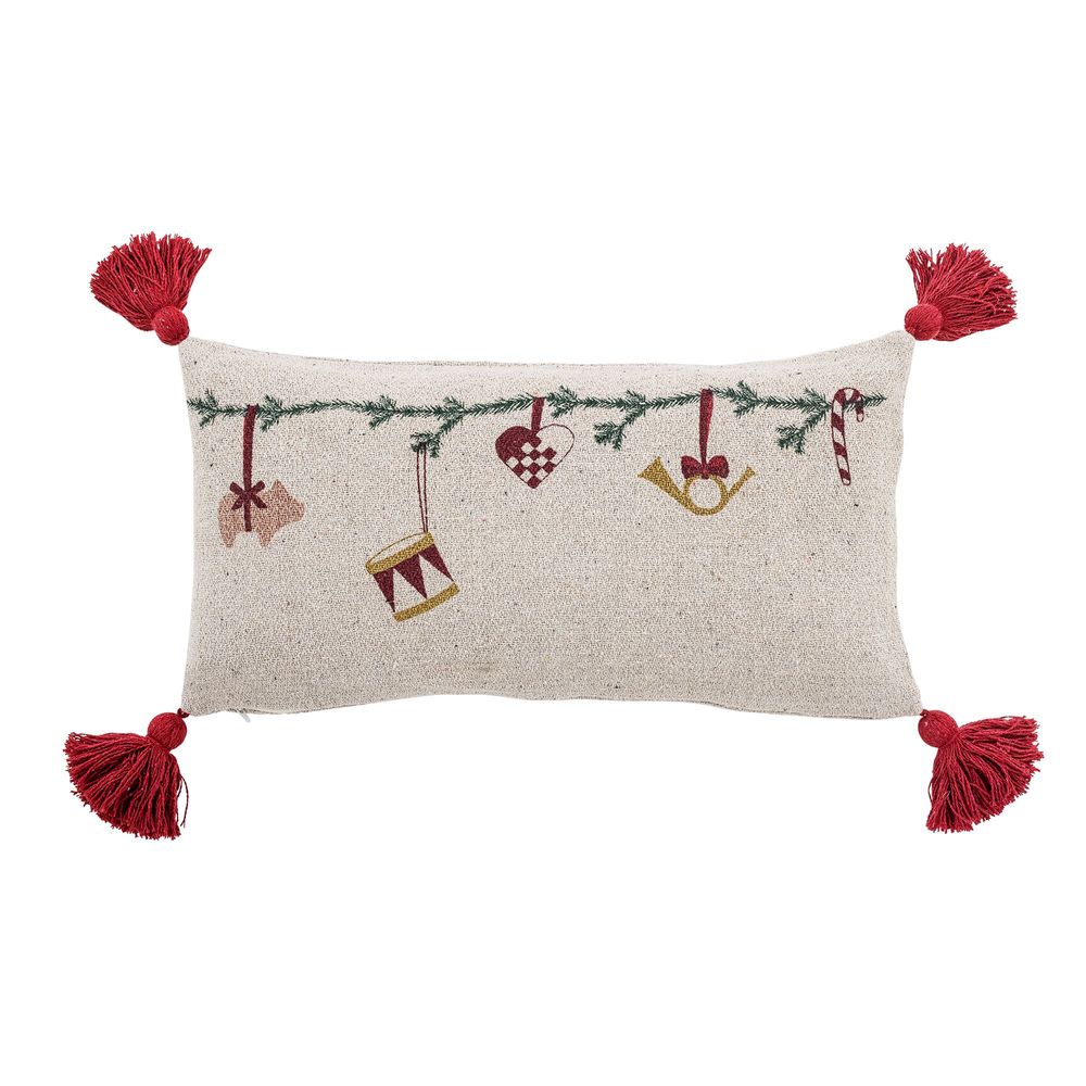 Cushions - Yule Cushion, Nature, Cotton - BLOOMINGVILLE MULTIBRAND HOUSE