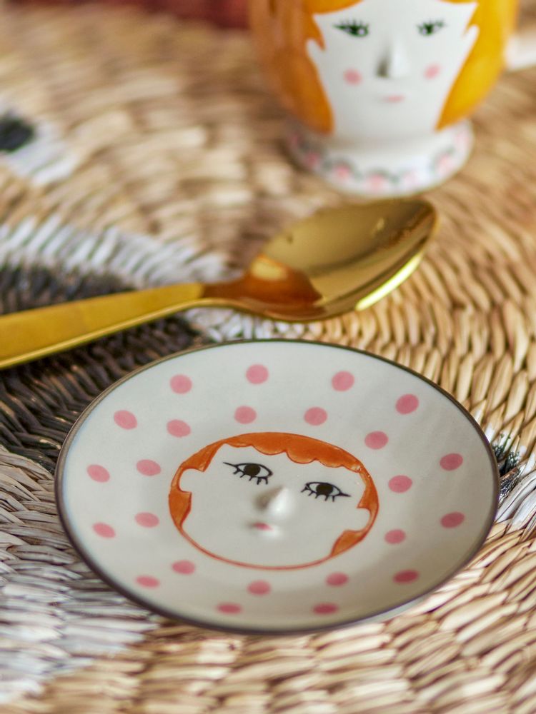 Everyday plates - Jaya Plate, Orange, Stoneware - BLOOMINGVILLE MINI