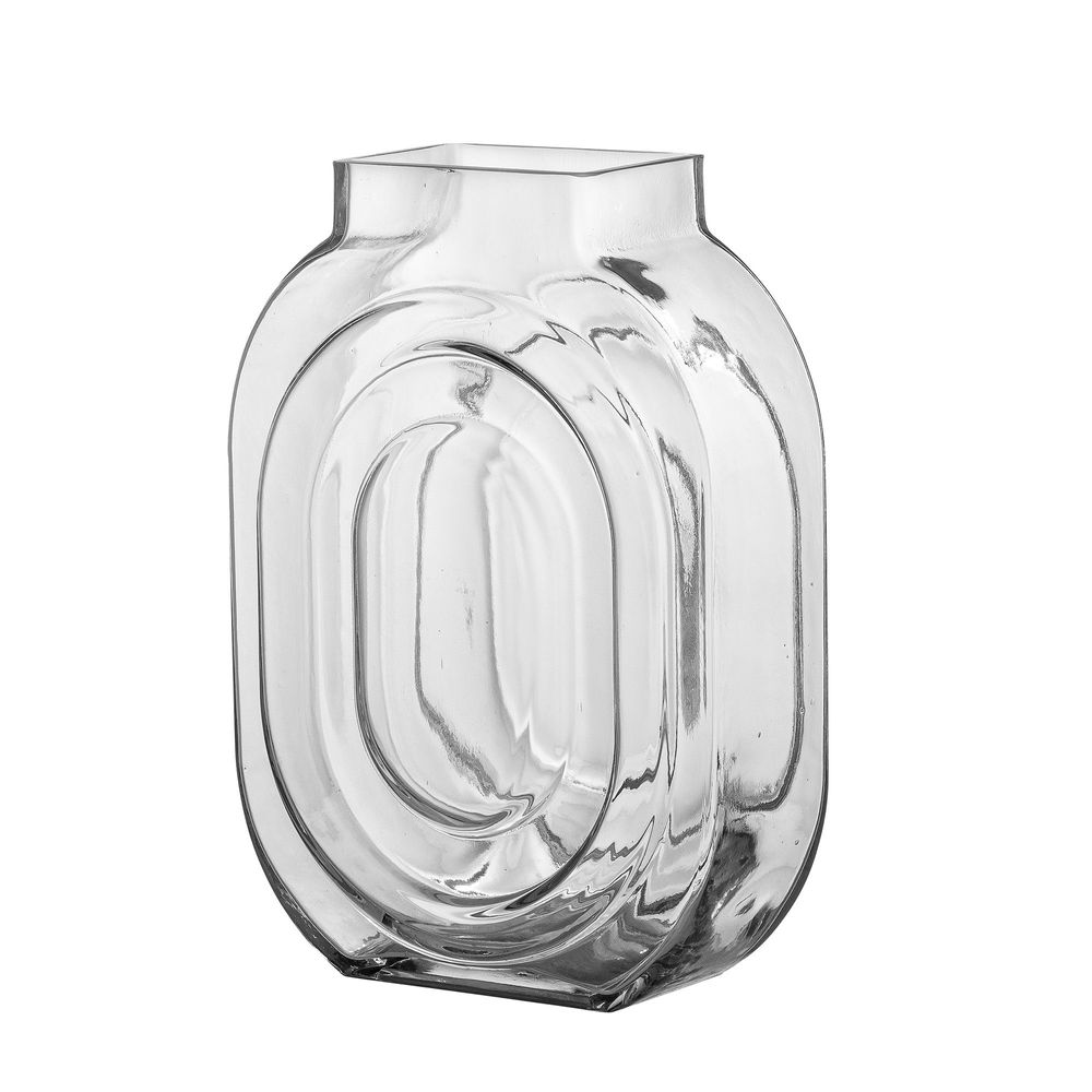 Vases - Rafi Vase, Clear, Glass - CREATIVE COLLECTION