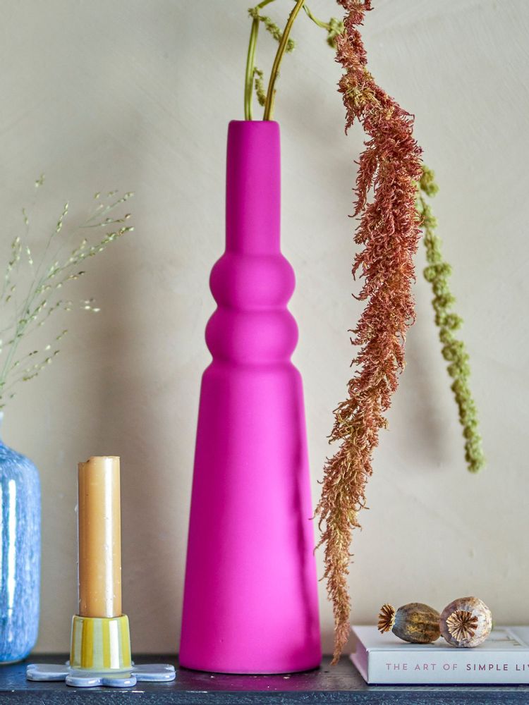 Vases - Isolde Vase, Rose, Grès - BLOOMINGVILLE MULTIBRAND HOUSE